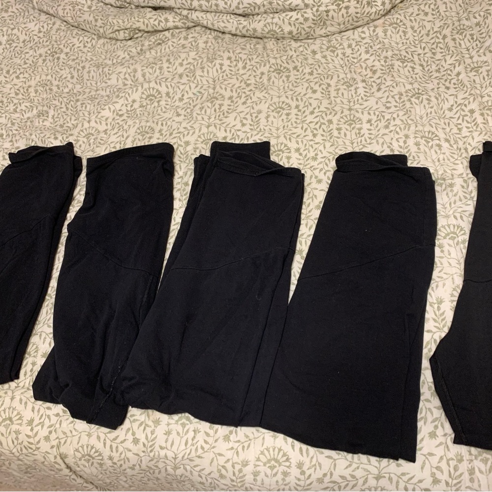 Lot of 5 Sonoma maternity leggings size l